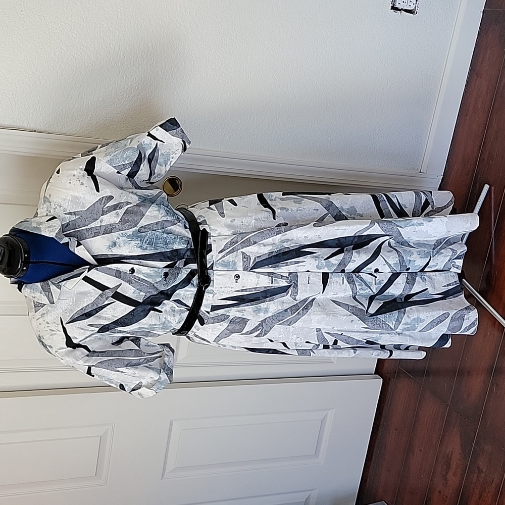 Vintage 80s Willie's of California button down dress sz 18